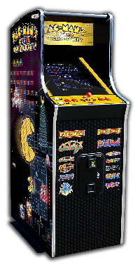 NAMCO PacMans Arcade Party Upright Arcade Machine Home Version